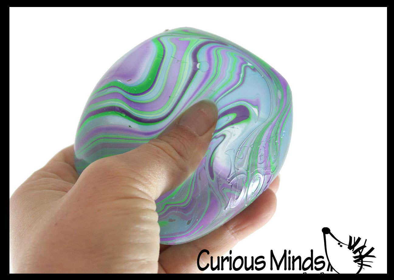 Swirl NeeDoh Nice Cube Ice Sugar Ball - Thick Glue/Gel