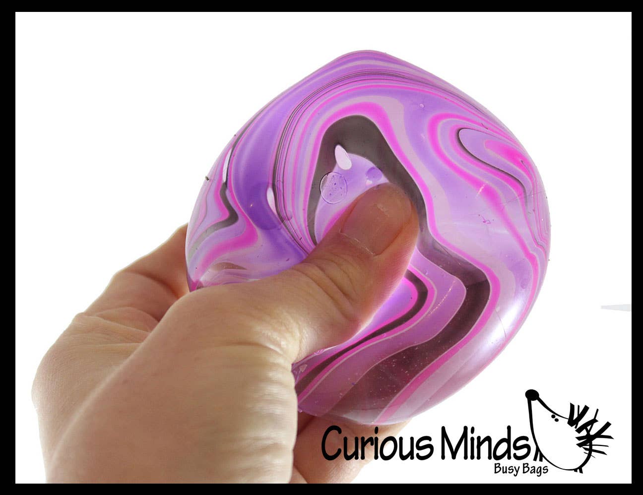 Swirl NeeDoh Nice Cube Ice Sugar Ball - Thick Glue/Gel