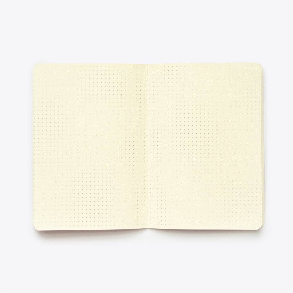 Stitched Notebook - A5: Red / Blank