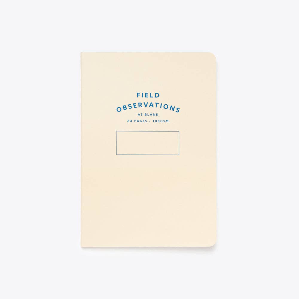 Stitched Notebook - A5: Red / Blank