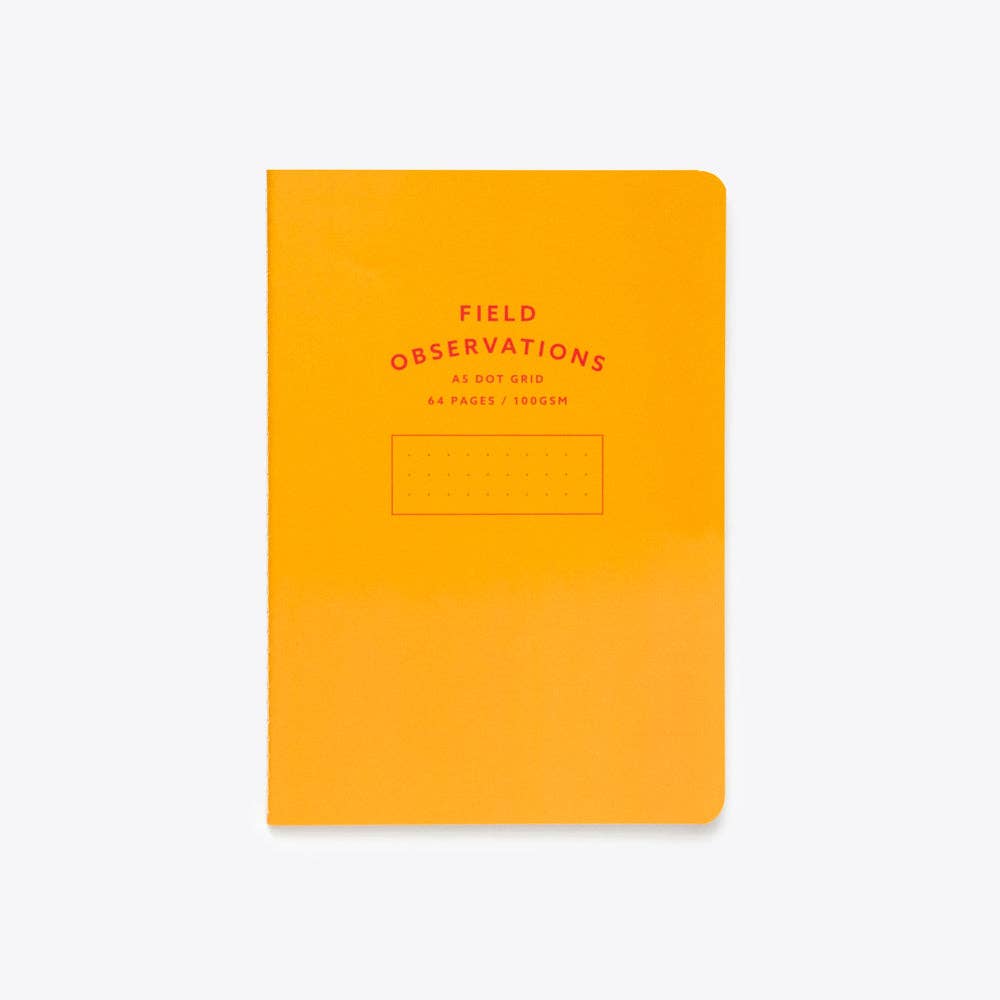 Stitched Notebook - A5: Red / Blank