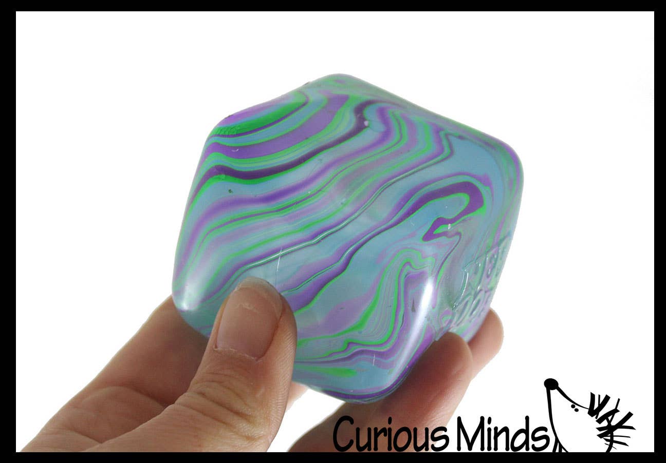 Swirl NeeDoh Nice Cube Ice Sugar Ball - Thick Glue/Gel