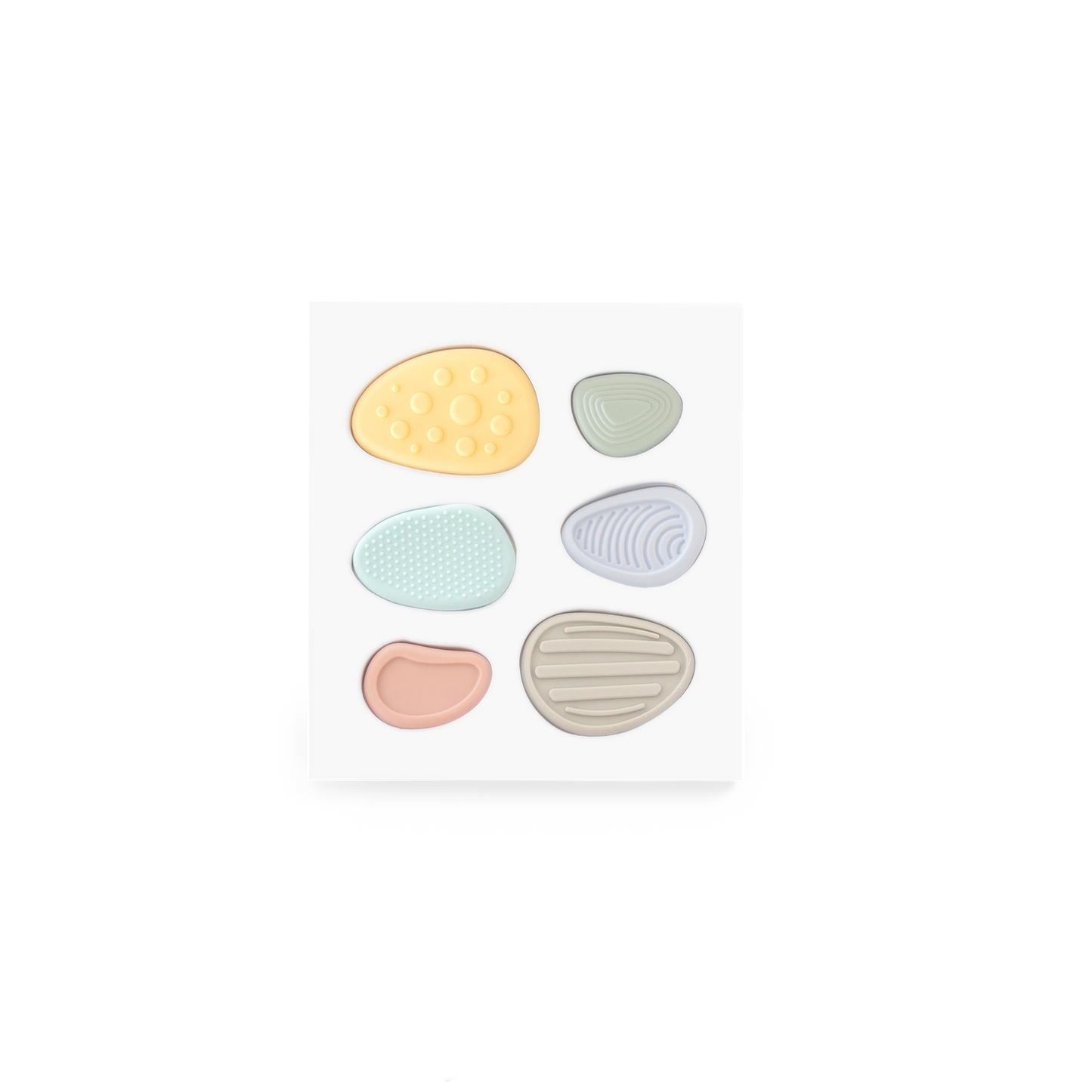 Worry Stones – Calming Sensory Fidget (Set of 6)