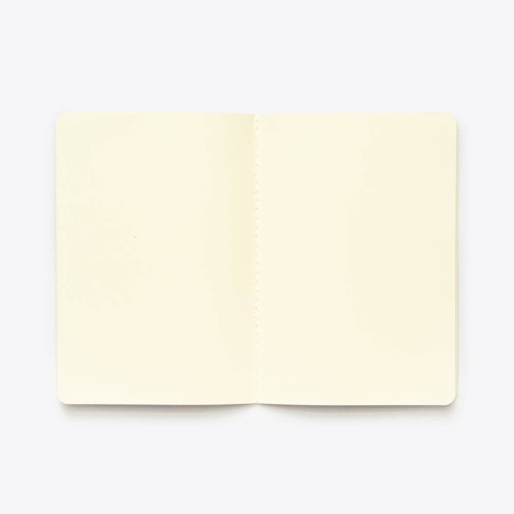 Stitched Notebook - A5: Red / Blank