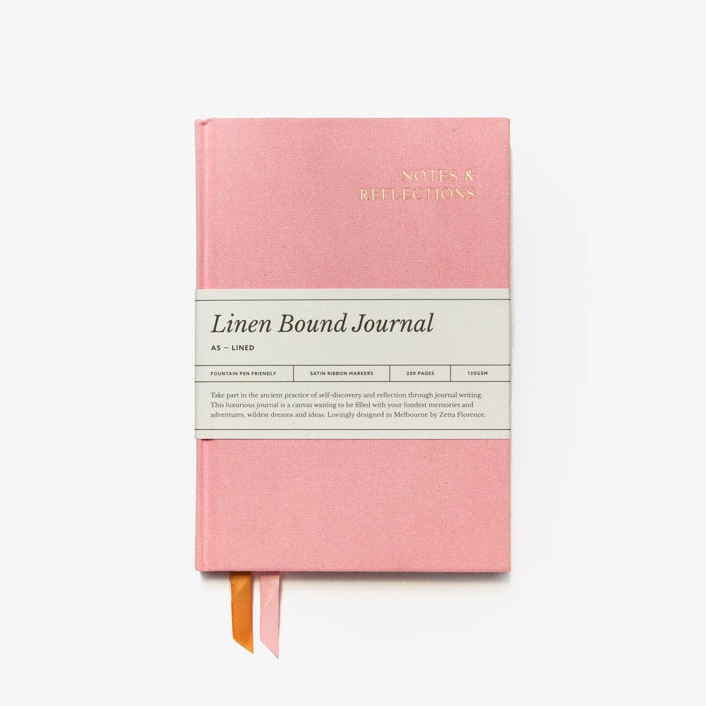 Linen Journal - A5: Green