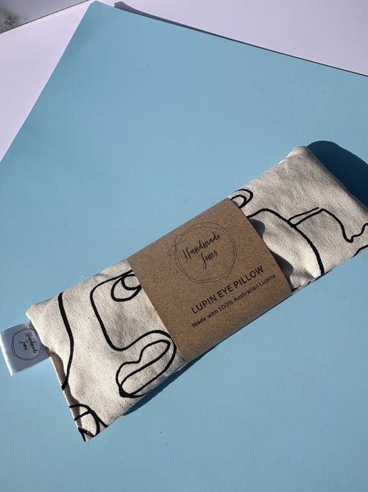 Faces Print Lupin Eye Pillow