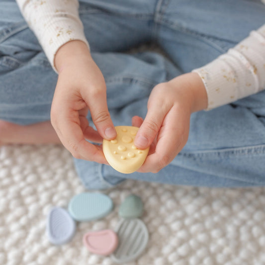 Worry Stones – Calming Sensory Fidget (Set of 6)