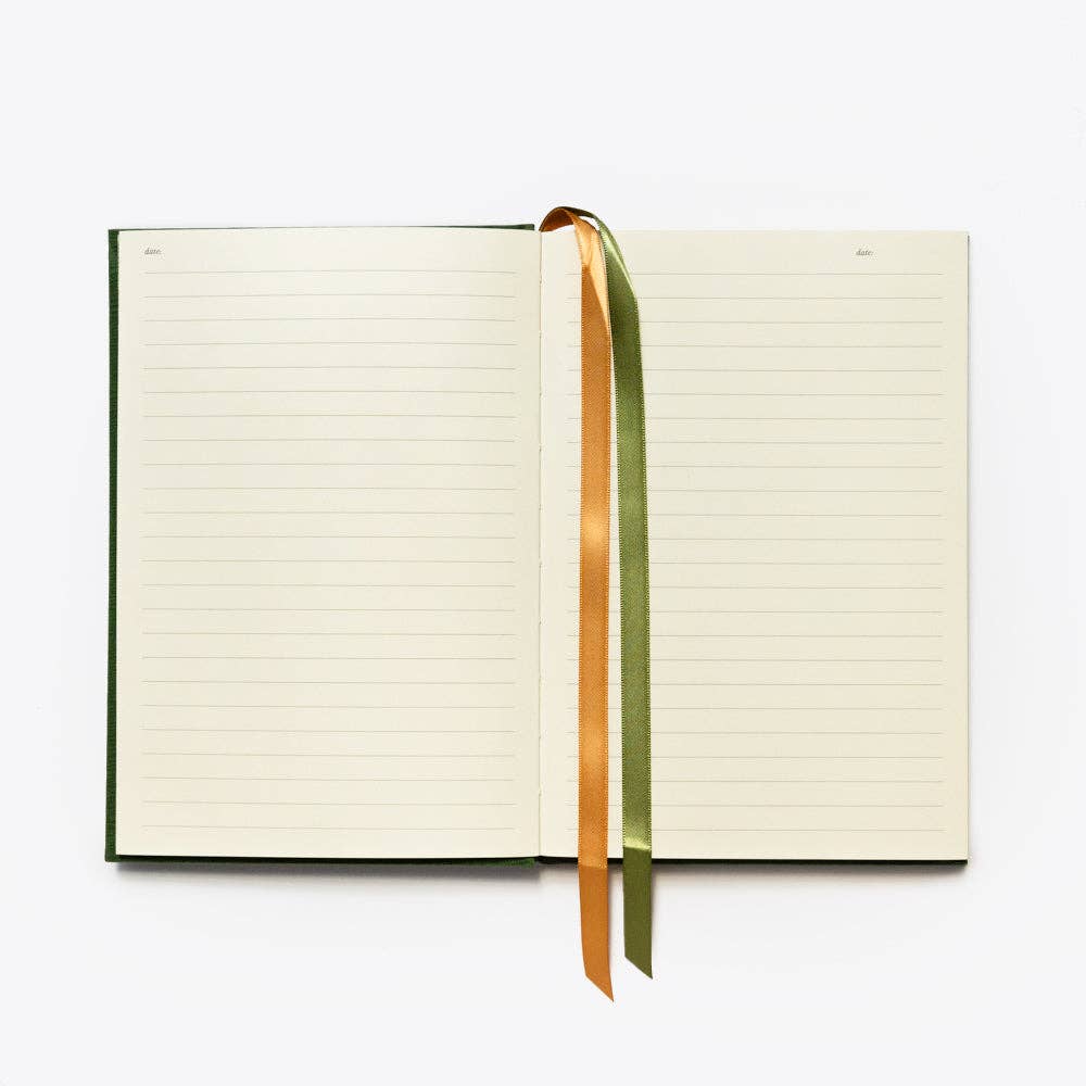 Linen Journal - A5: Green