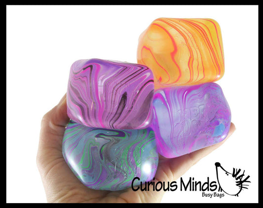 Swirl NeeDoh Nice Cube Ice Sugar Ball - Thick Glue/Gel