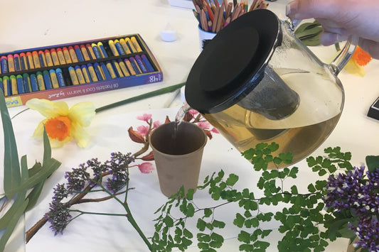 Creative de-brief for mental health professionals