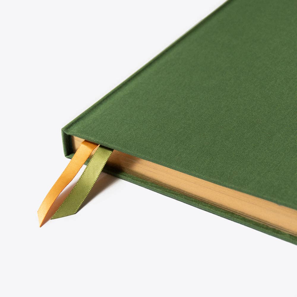 Linen Journal - A5: Green